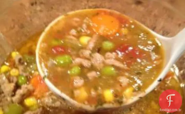 Sopa camponesa (como a de Olga)