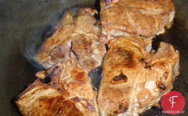 Costeletas de cordeiro Lea e Perrins