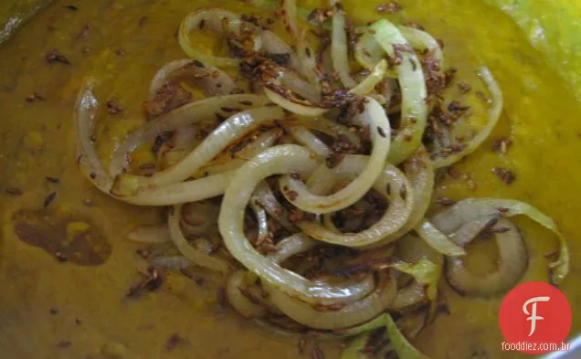Curry Dhal Com Carne (Gosht Dhal)