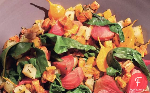 Batata E Hash Vegetal De Outono