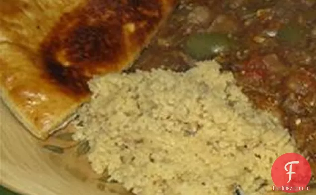 Ensopado de berinjela e cordeiro