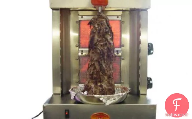 Grelhadores giratórios-Shawarma de carne e cordeiro