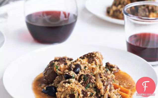 Tagine de cordeiro com cuscuz