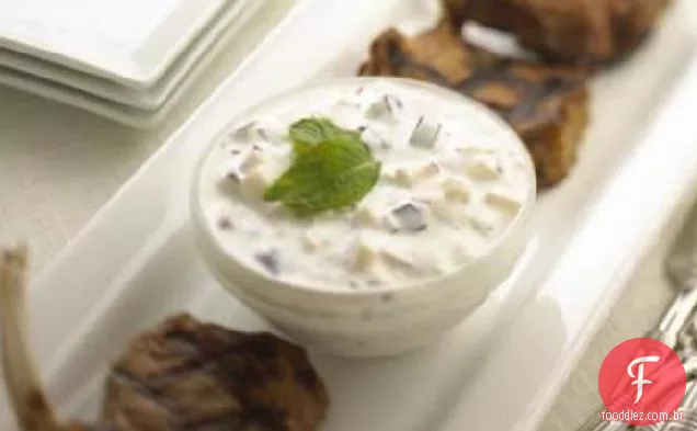 Chavrie Raita Com Cordeiro Grelhado