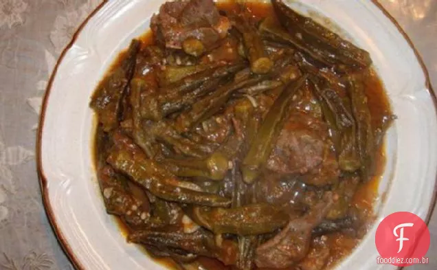 Guisado De Quiabo (Receita Árabe)