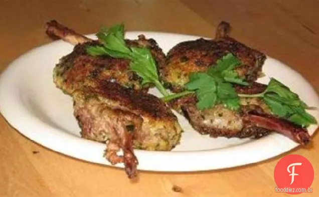 Costeletas De Cordeiro Empanadas,