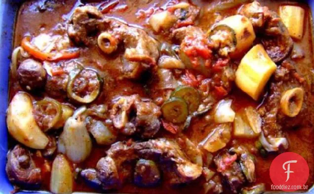 Guisado De Cordeiro Fácil Fazenda Com Legumes