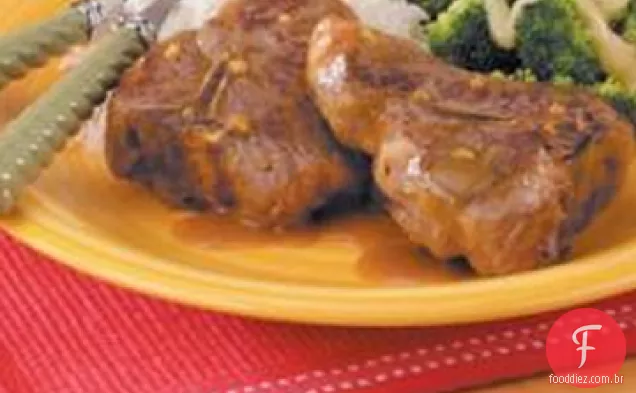 Costeletas De Cordeiro Curry