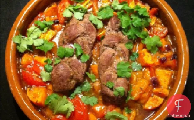 Cordeiro Ao Estilo Delhi Com Batatas