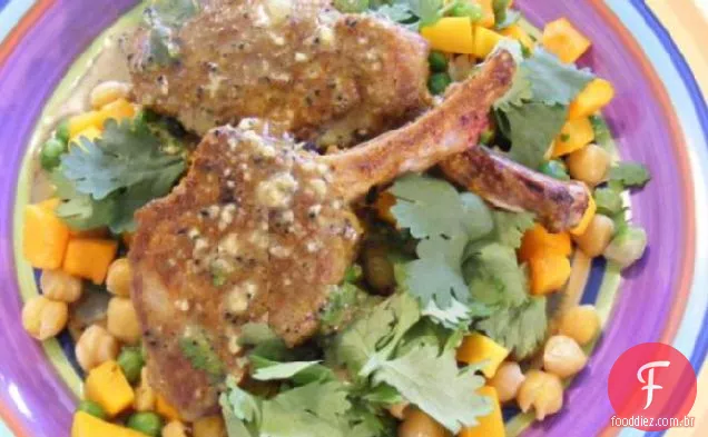 Cordeiro Temperado Com Abóbora De Coentro (21 Dias Wonder Diet: Dia 1 )