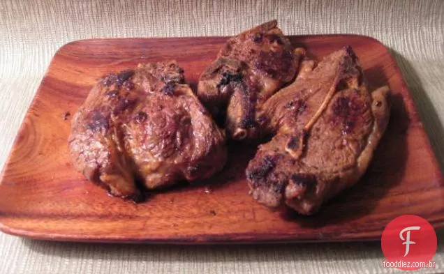 Costeletas De Cordeiro Com Curry De Limão