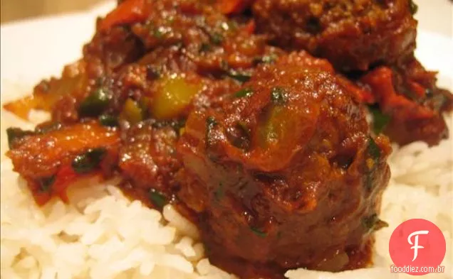 Almôndegas De Cordeiro Com Curry