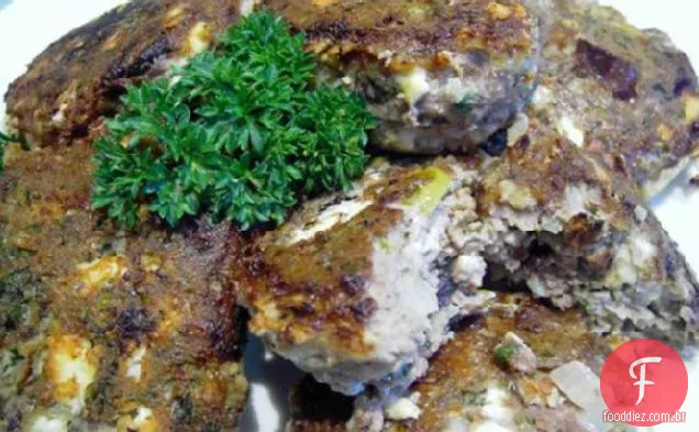 Almôndegas de Feta e azeitona Gregas