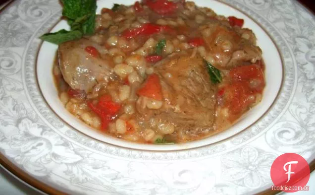 Pilaf De Arroz Com Cordeiro
