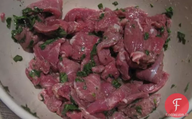 Crock Pot Ensopado De Cordeiro Com Cevada
