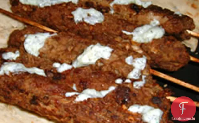 Cabobs De Cordeiro Marroquino