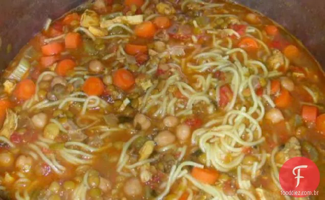 Harira (Sopa De Lentilha Marroquina)