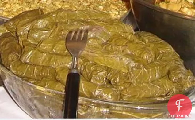 Folhas De Uva Recheadas Libanesas