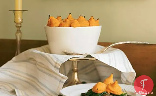 Torta de cordeiro e batata doce