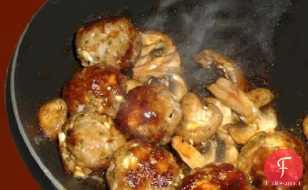 Almôndegas De Cordeiro Grego E Feta