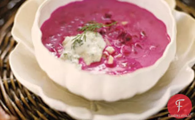 Borscht De Verão Com Tzatziki