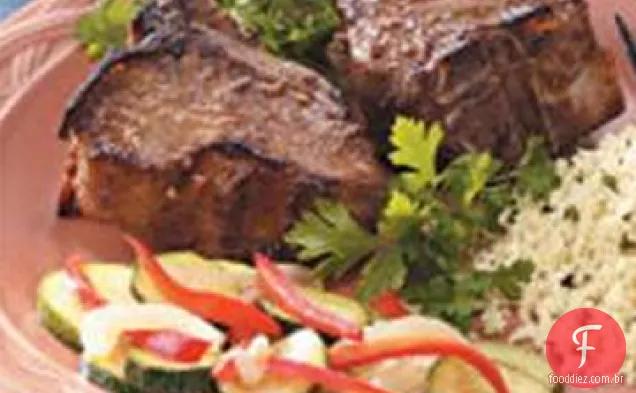 Cordeiro Com Legumes Salteados