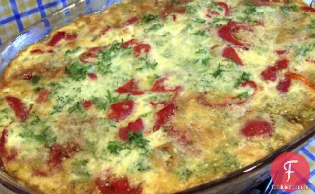 Caçarola de cordeiro e vegetais