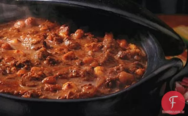 Cordeiro picante e Chorizo Chili