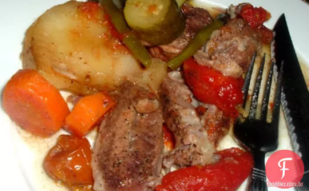 Crock Pot Ensopado De Cordeiro Persa