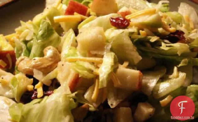 Cranberry, Pêra, Maçã Jogou Salada