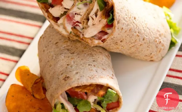Frango e Bacon Roll-Ups