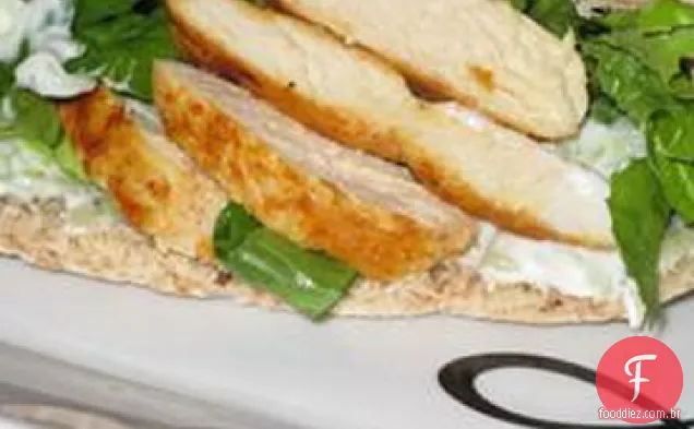Frango Caesar Pitas