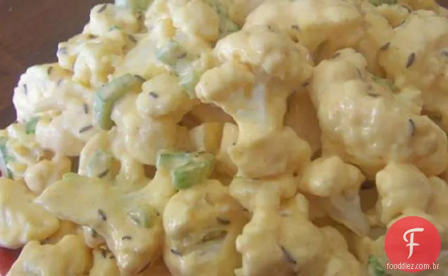 Salada De Couve-Flor Com Sementes De Cominho