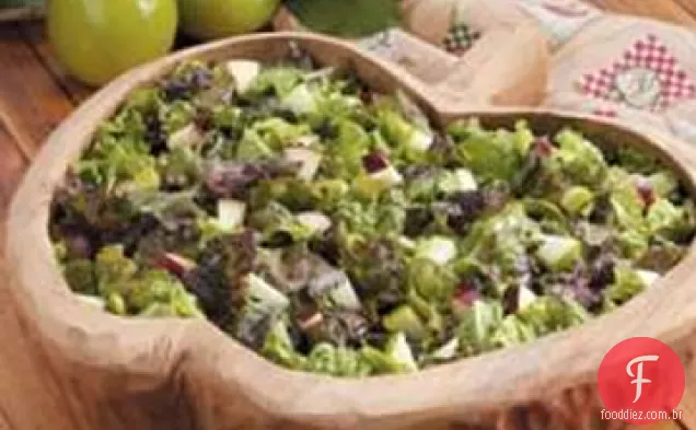 Salada De Alface Maçã