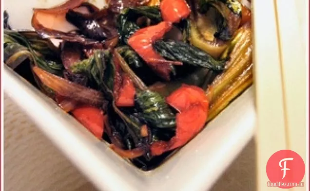 Bebê Pak Choi Com Peppadews