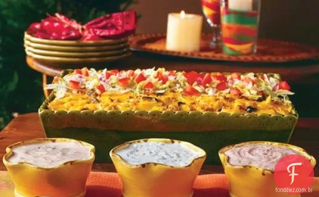 Caçarola Enchilada Estilo Texas