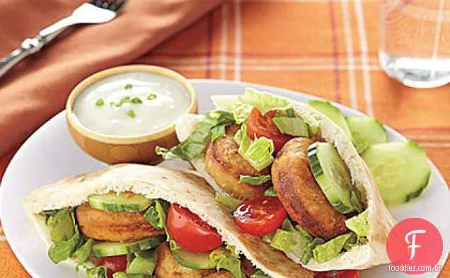 Falafel Pitas Crocante