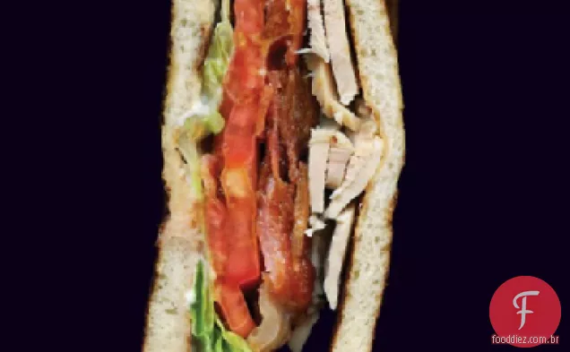 Sanduíche de Peru BLT