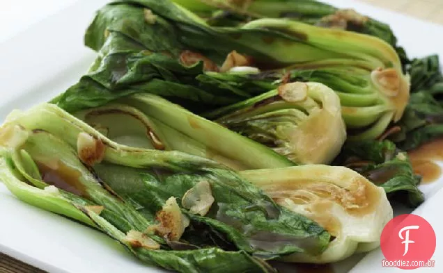 Bok Choy com molho de ostra
