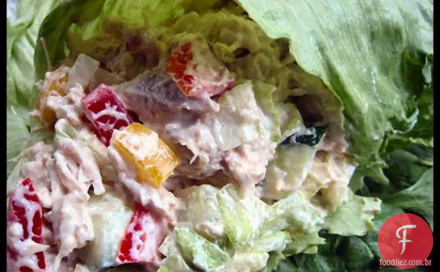 Salada De Frango De Búfalo Grelhado