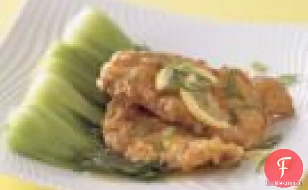 Frango Com Limão Com Bok Choy