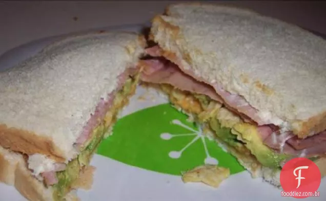 Manteiga de amendoim ' n ' Mais sanduíche