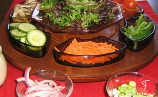 Mini Salad Bar Para sogros exigentes