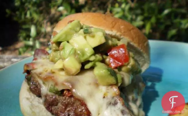 Southwestern Bacon Burgers