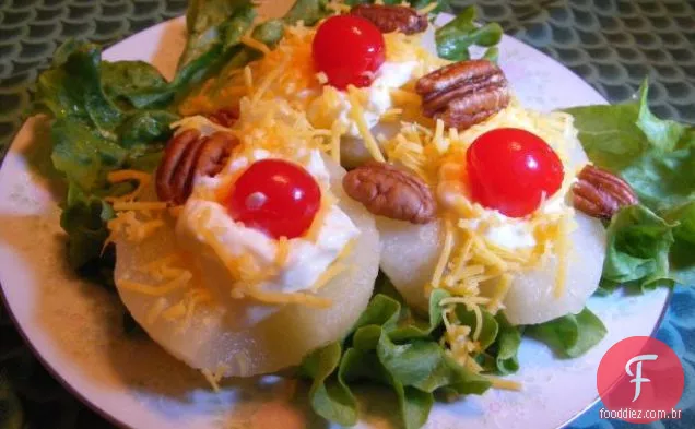 Salada De Queijo De Pêra-Rápido