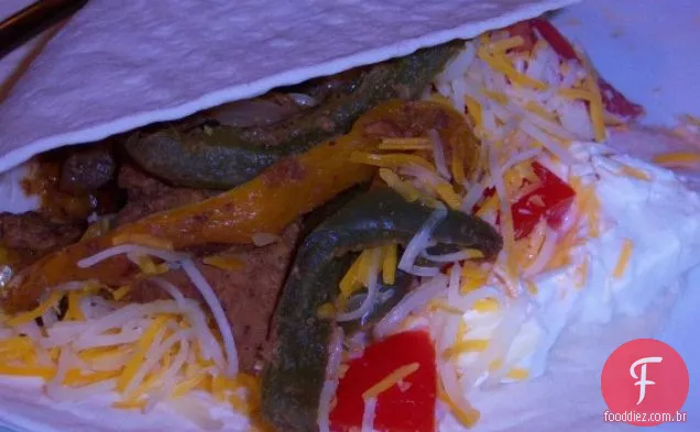 Fajitas frango do Rj