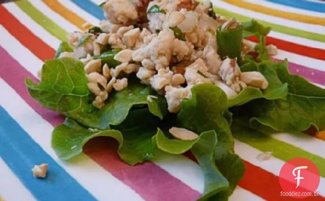 Thai Chicken Lettuce Cups