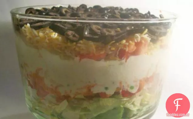 Salada Chef Em Camadas