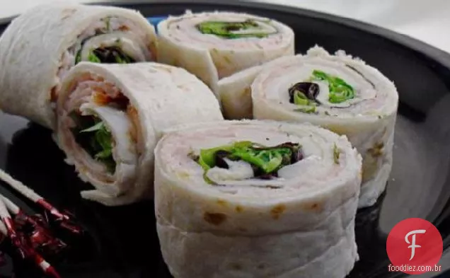 Carne assada e tortilhas suíças