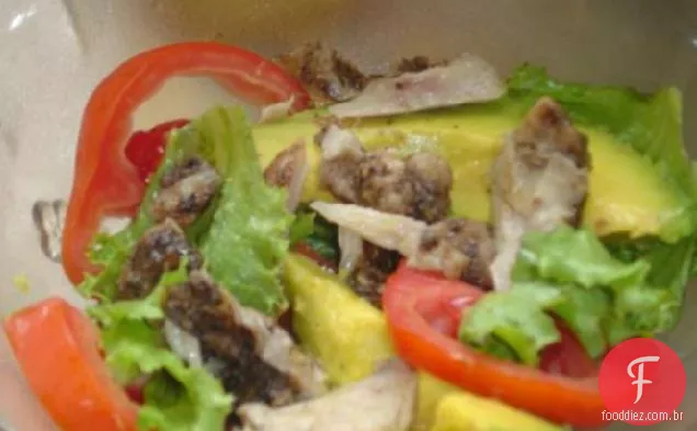 Prove as Ilhas Jerk Chicken Salad